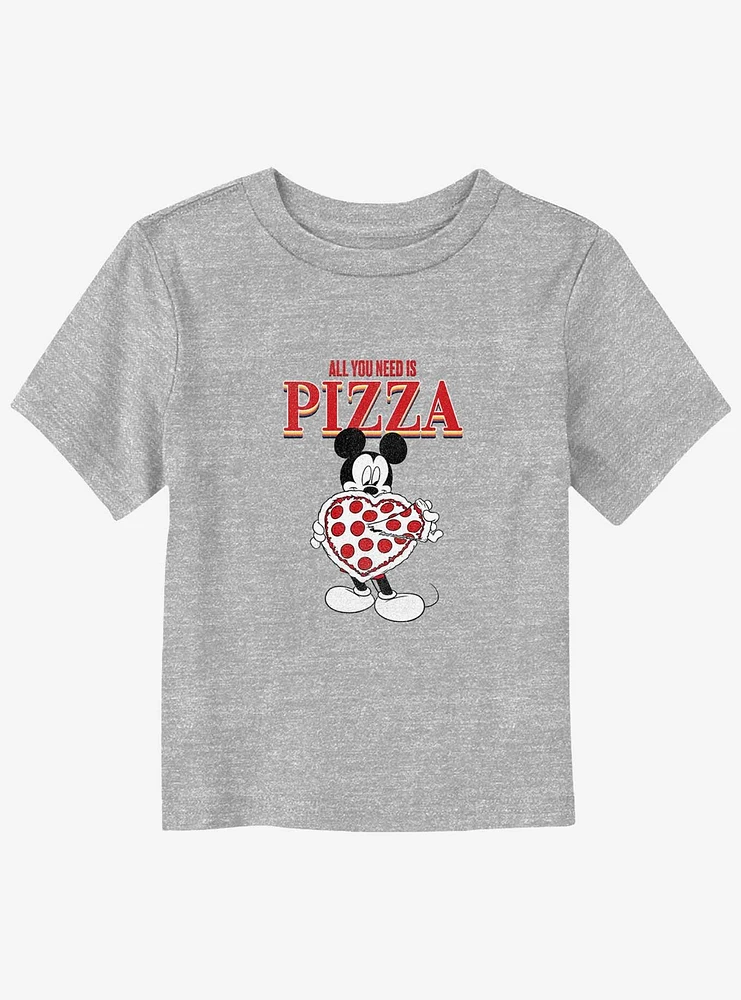 Disney Mickey Mouse All You Need Is Pizza Toddler T-Shirt