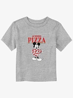 Disney Mickey Mouse All You Need Is Pizza Toddler T-Shirt