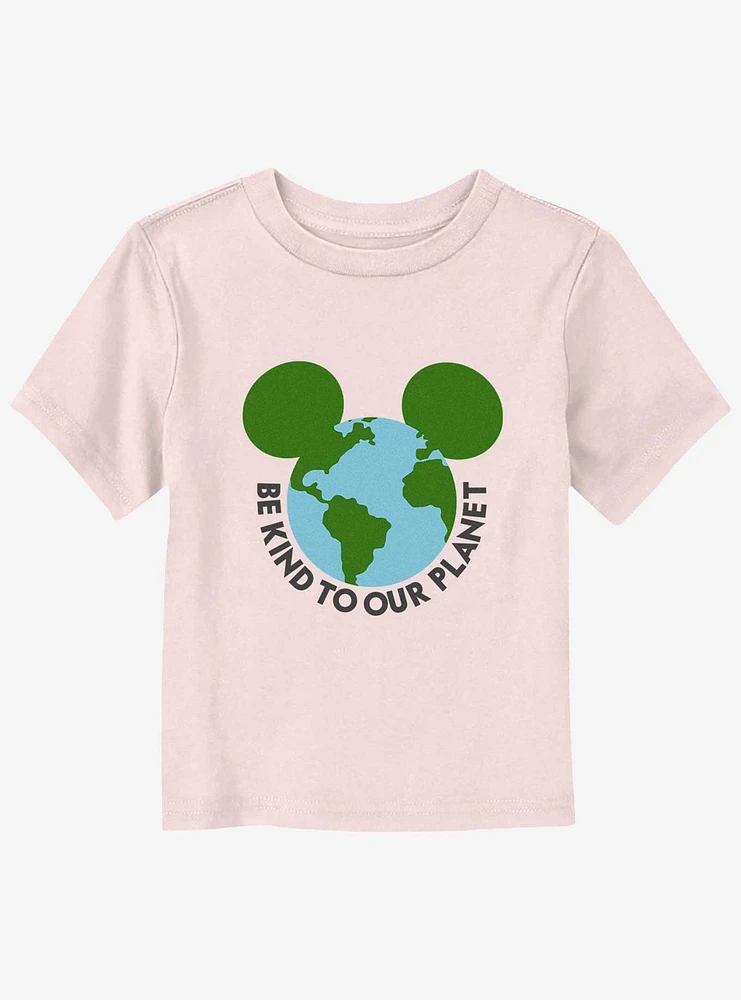 Disney Mickey Mouse Be Kind To Our Planet Toddler T-Shirt