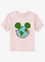 Disney Mickey Mouse Be Kind To Our Planet Toddler T-Shirt