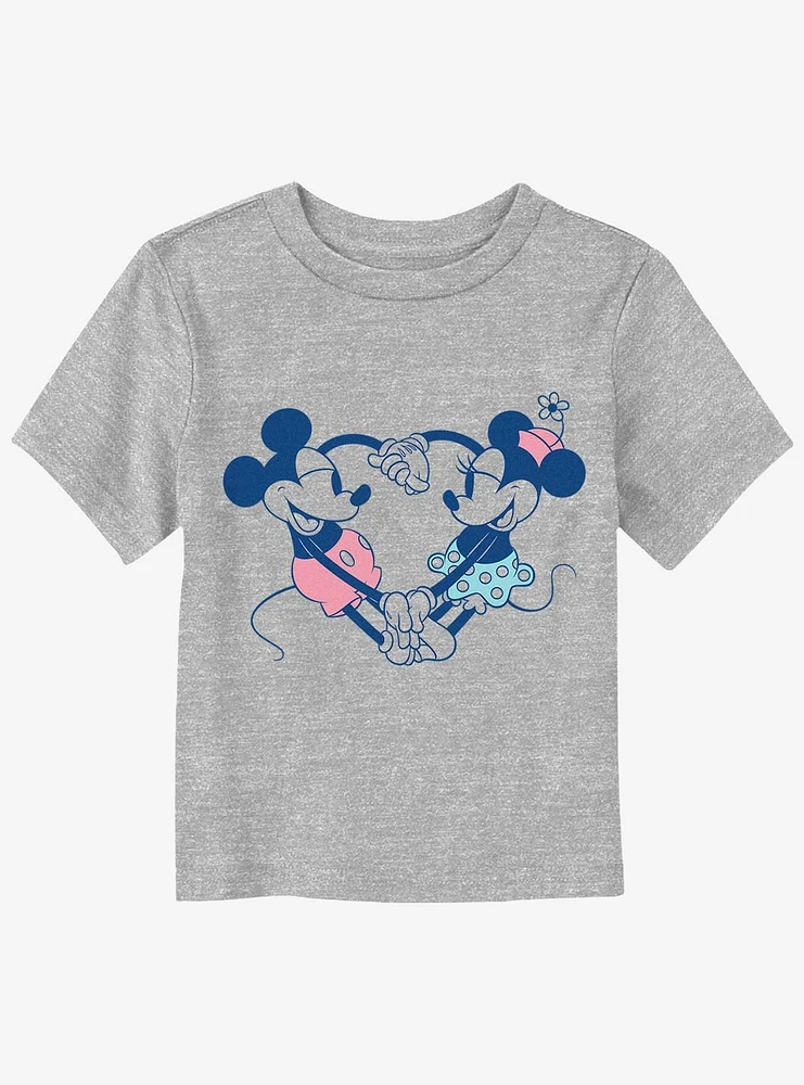 Disney Mickey Mouse Heart Pair Toddler T-Shirt