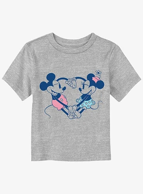 Disney Mickey Mouse Heart Pair Toddler T-Shirt