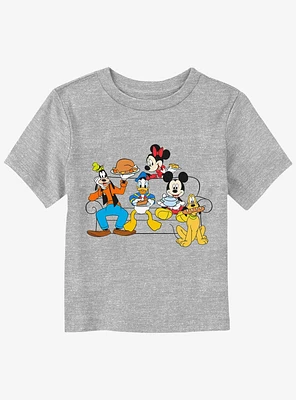 Disney Mickey Mouse Friendsgiving Vibes Toddler T-Shirt