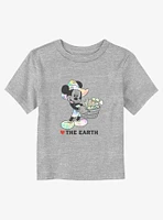 Disney Mickey Mouse Heart The Earth Toddler T-Shirt