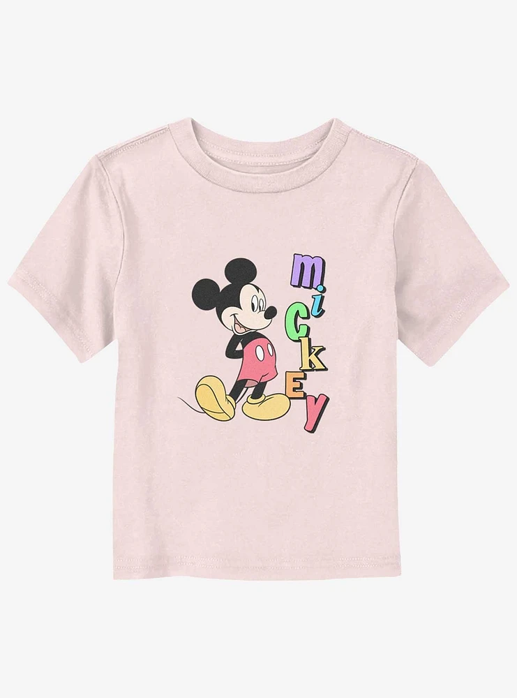 Disney Mickey Mouse Classic Name Toddler T-Shirt