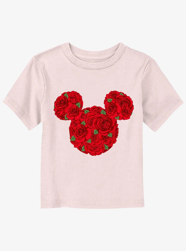 Disney Minnie Mouse Mickey Roses Toddler T-Shirt