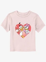 Disney Donald Duck And Daisy Love Toddler T-Shirt