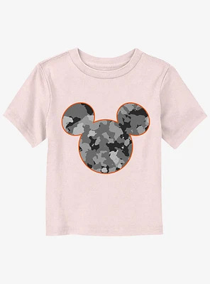 Disney Mickey Mouse Camo Ears Long-Sleeve Toddler T-Shirt