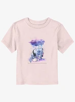 Disney Winnie The Pooh Eeyore Watercolor Style Toddler T-Shirt