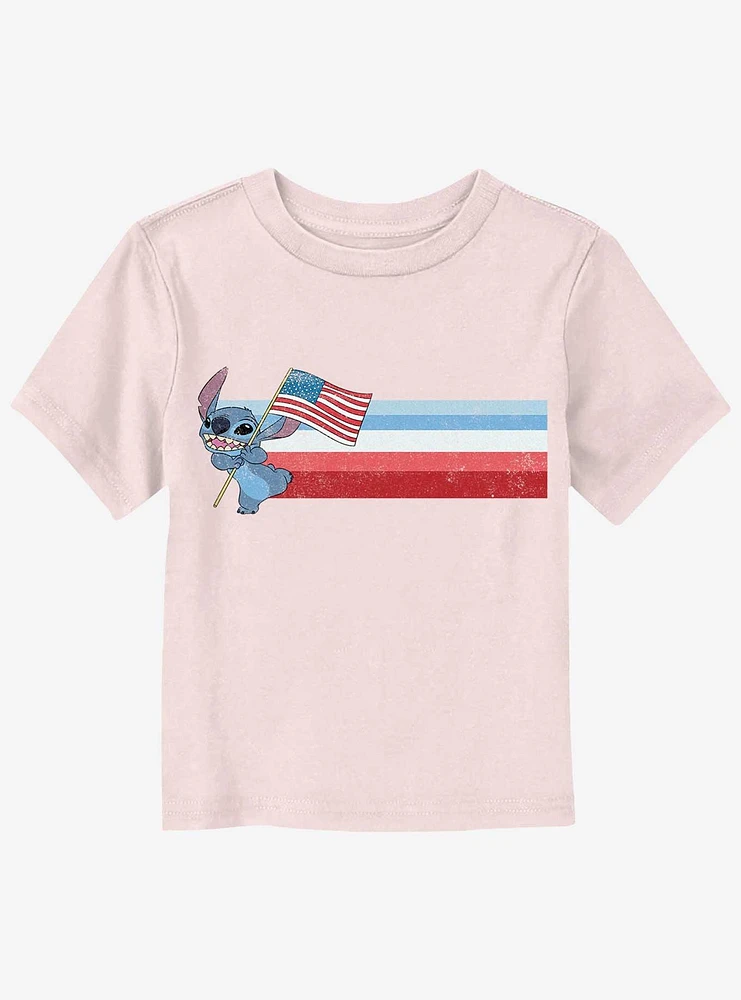 Disney Lilo & Stitch Flag Toddler T-Shirt