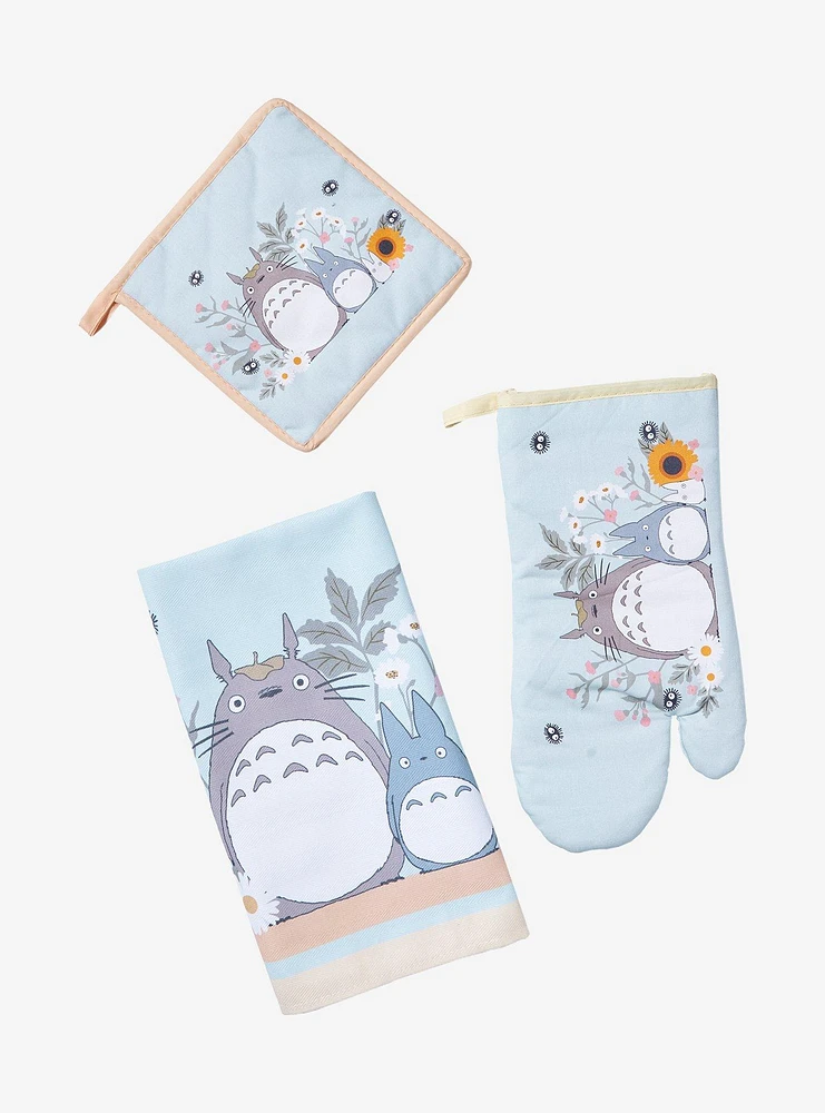 Studio Ghibli My Neighbor Totoro Floral Totoros Kitchen Set - BoxLunch Exclusive