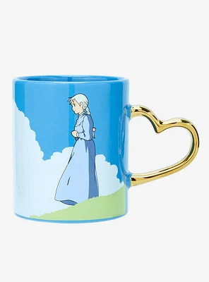 Studio Ghibli® Howl's Moving Castle Heart Handle Mug — BoxLunch Exclusive