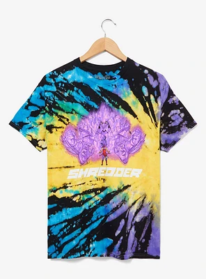 Teenage Mutant Ninja Turtles x Naruto Shippuden Shredder Tie-Dye T-Shirt - BoxLunch Exclusive