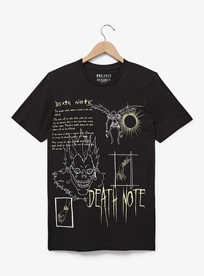 Death Note Ryuk Script T-Shirt - BoxLunch Exclusive