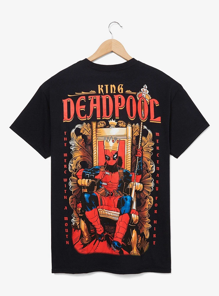 Marvel Deadpool King Portrait T-Shirt - BoxLunch Exclusive