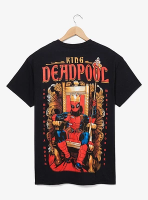 Marvel Deadpool King Portrait T-Shirt - BoxLunch Exclusive