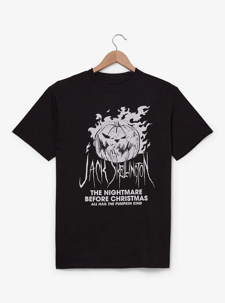 Disney The Nightmare Before Christmas Jack Skellington Pumpkin Head T-Shirt - BoxLunch Exclusive