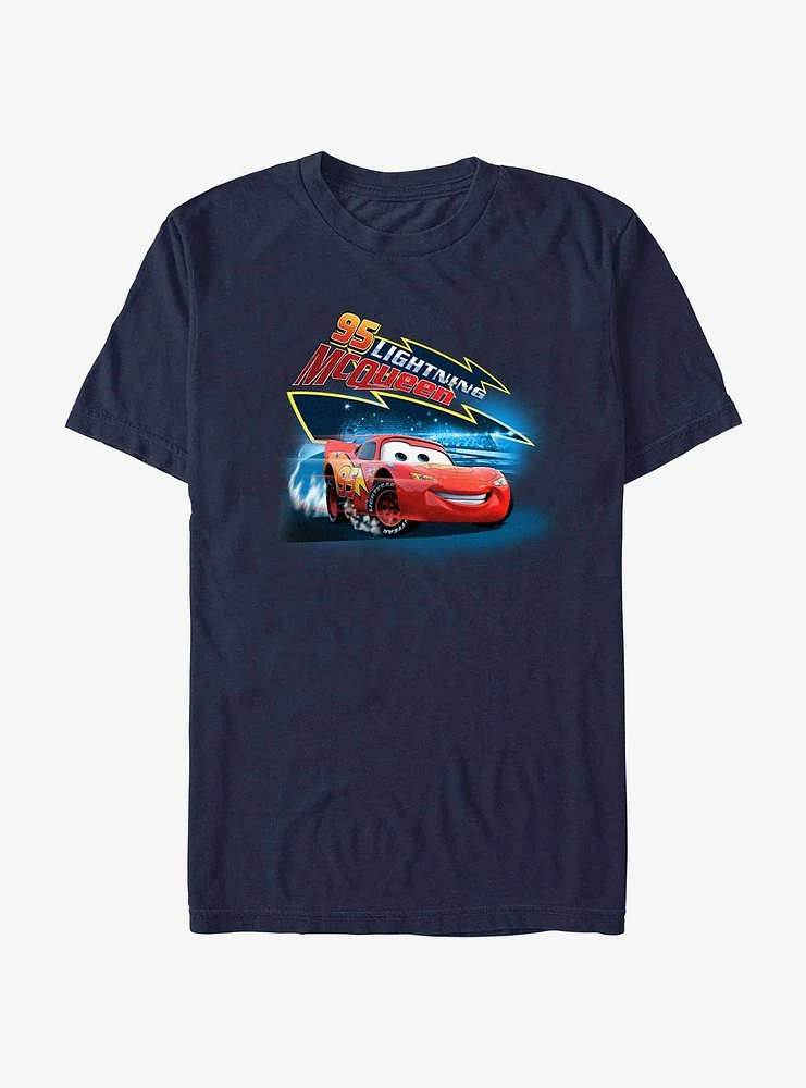 Disney Pixar Cars Blue Lightning T-Shirt