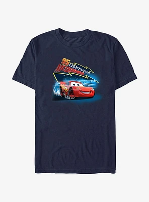 Disney Pixar Cars Blue Lightning T-Shirt