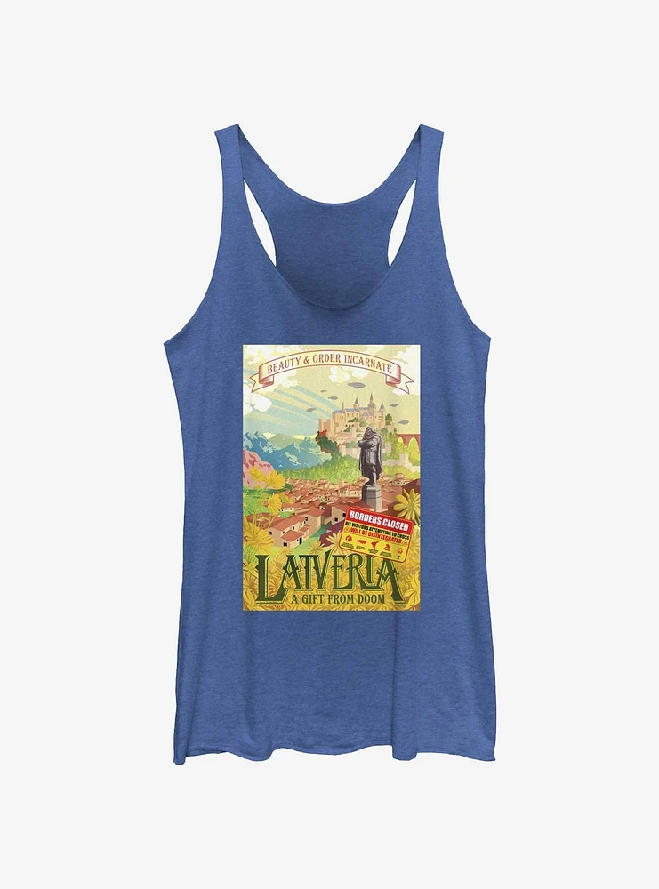 Marvel Avengers Beauty And Order Incarnate Womens Tank Top