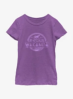 Marvel Avengers Port Of Bashenga Wakanda Youth Girls T-Shirt