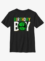 Marvel Avengers Birthday Boy Icon Iron Fist Youth T-Shirt