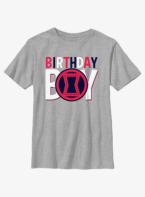 Marvel Avengers Birthday Boy Icon Black Widow Youth T-Shirt