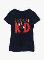 Marvel Avengers Birthday Kid Captain Youth Girls T-Shirt