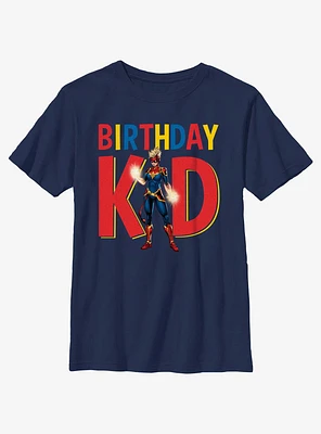 Marvel Avengers Birthday Kid Captain Youth T-Shirt