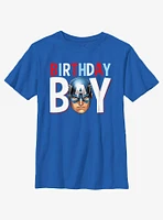 Marvel Avengers Birthday Boy Captain America Youth T-Shirt