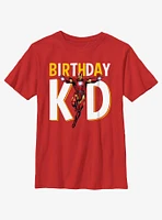 Marvel Avengers Birthday Kid Iron Man Youth T-Shirt