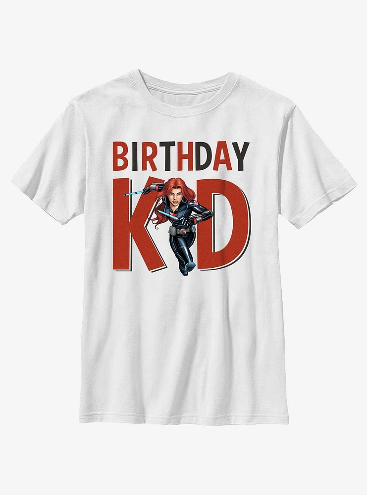 Marvel Avengers Birthday Kid Black Widow Youth T-Shirt