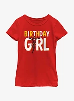 Marvel Avengers Birthday Girl Iron Man Youth Girls T-Shirt