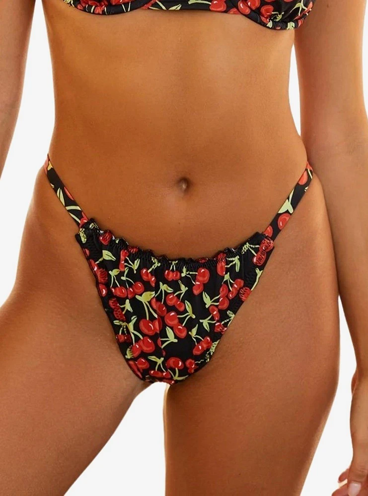 Dippin' Daisy's Gisele Cheeky Swim Bottom Cherise