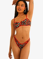 Dippin' Daisy's Glow Cheeky Swim Bottom Cherise