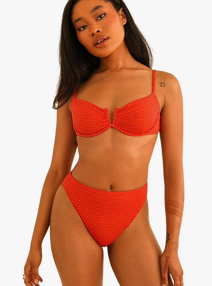 Dippin' Daisy's Diana Underwire Swim Top Pin Up Dot