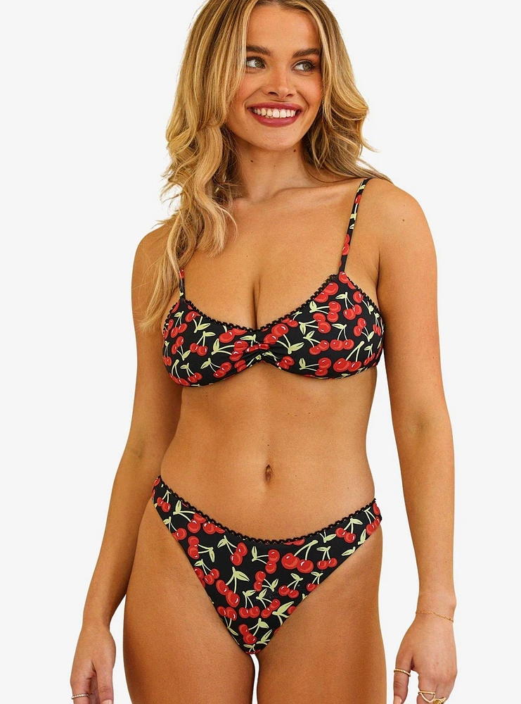 Dippin' Daisy's Britney Triangle Swim Top Cherise