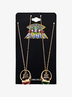 Captain Planet Ring Replica Best Friend Necklace Set