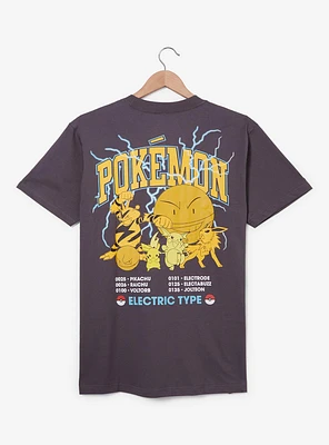 Pokémon Electric Type Group Portrait T-Shirt - BoxLunch Exclusive