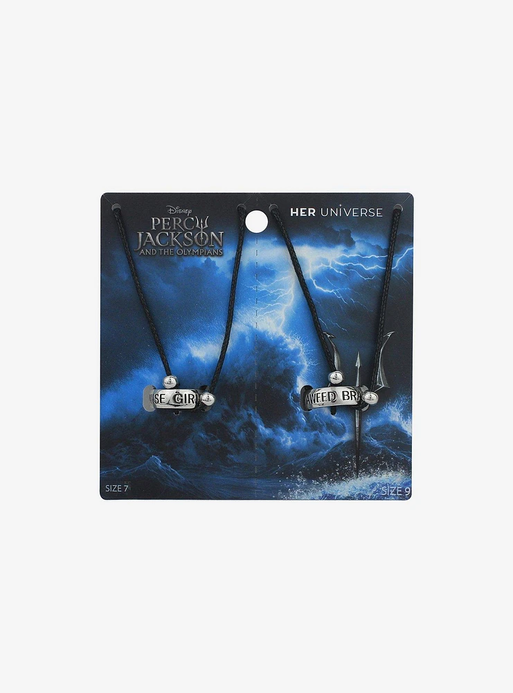 Her Universe Disney Percy Jackson And The Olympians Annabeth & Percy Best Friend Necklace Set