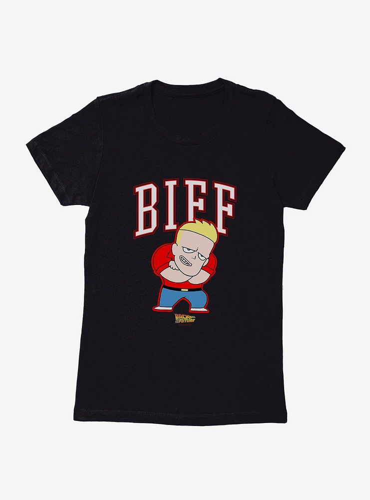 Back To The Future Anime Biff Womens T-Shirt
