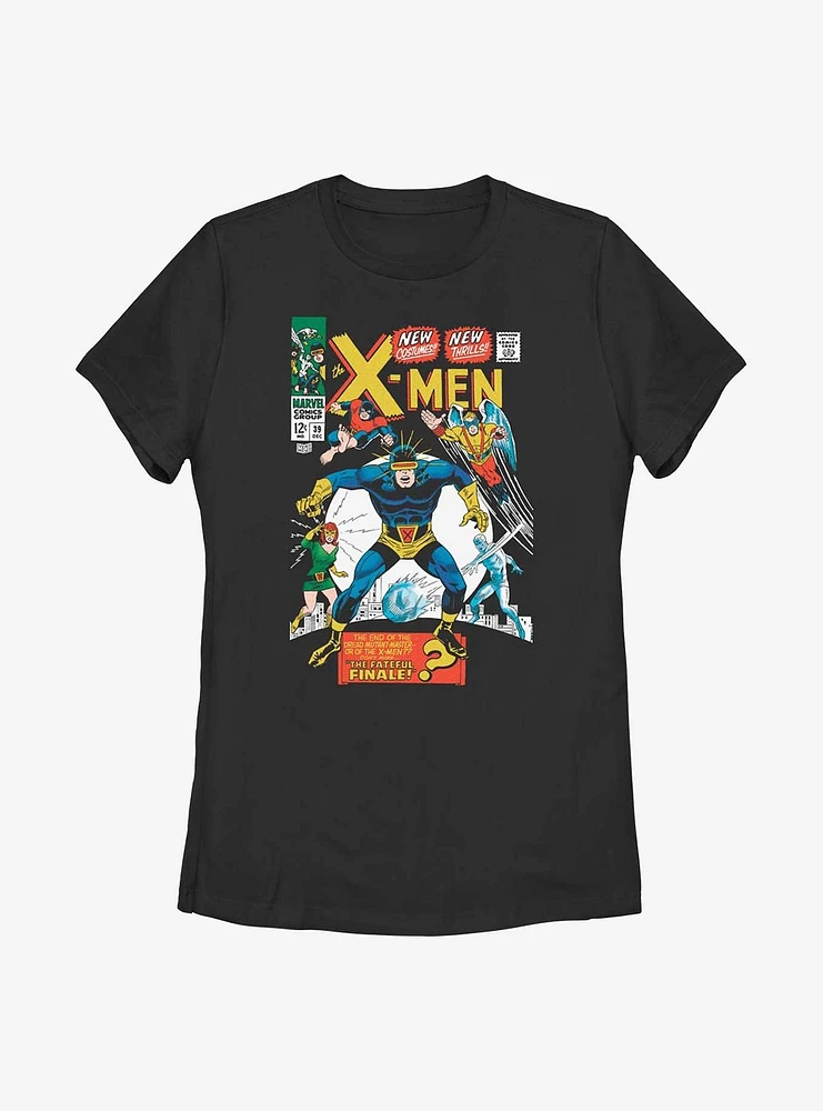 X-Men Vintage Team Up Womens T-Shirt