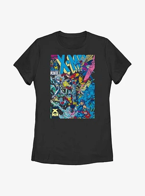 X-Men Team Conflict Womens T-Shirt