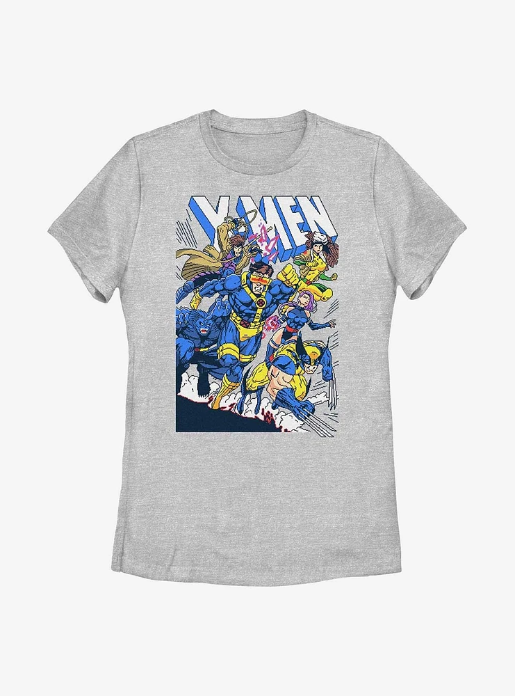 X-Men Dashing Forward Womens T-Shirt