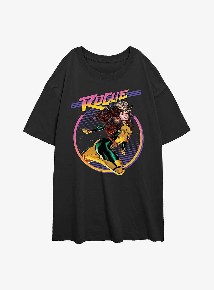 X-Men Rogue Space Womens Oversized T-Shirt