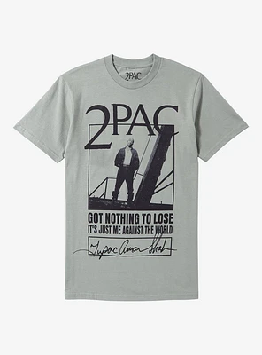 Tupac Got Nothing To Lose Boyfriend Fit Girls T-Shirt