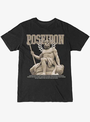 Poseidon Statue T-Shirt