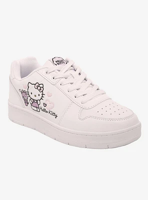 Hello Kitty Hearts White Sneakers