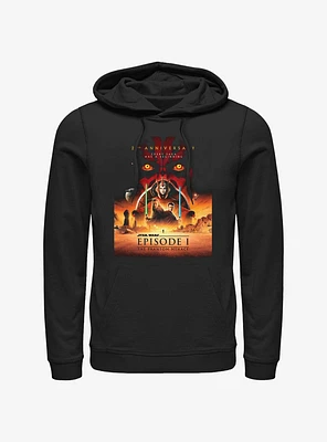 Star Wars Episode I: The Phantom Menace 25th Anniversary Poster Hoodie