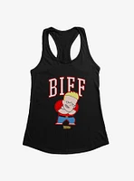 Back To The Future Anime Biff Womens Tank Top